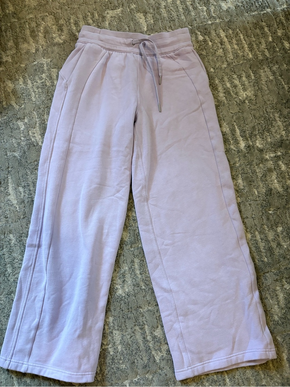 lululemon athletica Lavender Wide-Leg Drawstring Joggers